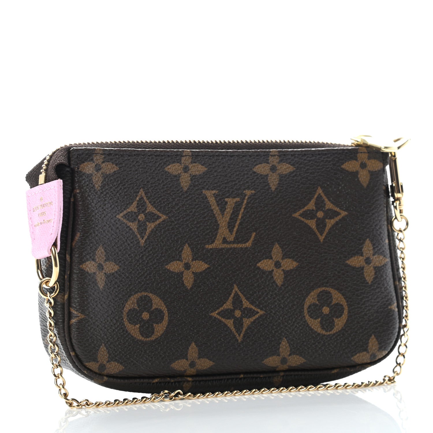 Louis Vuitton Monogram 2021 Christmas Animation Japanese Garden Mini Pochette Accessories Wisteria Pink 2 of 6