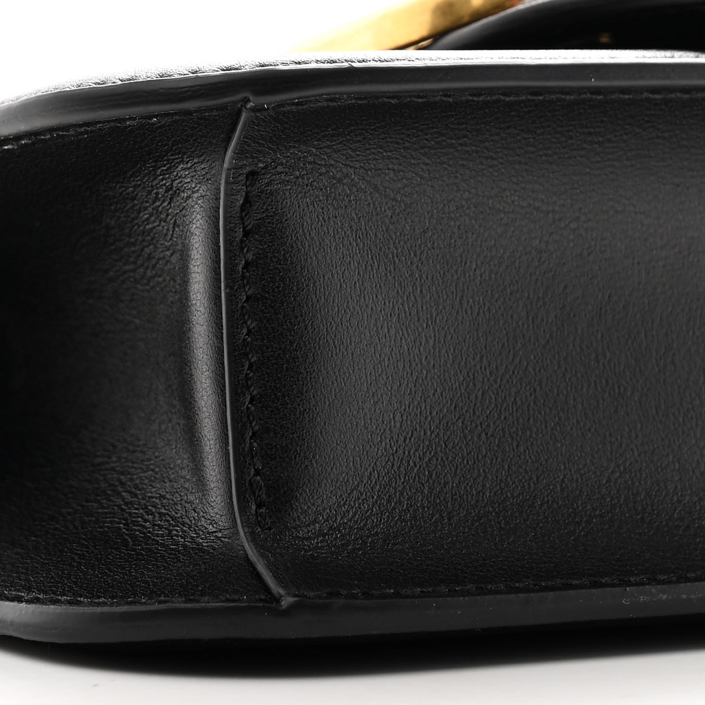 Calfskin Vlogo Small Loco Shoulder Bag Black