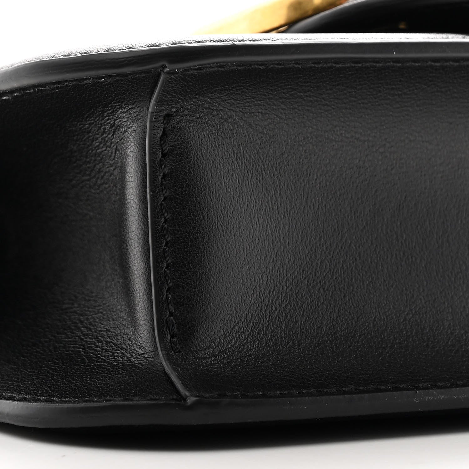 Valentino Garavani Calfskin Vlogo Small Loco Shoulder Bag Black 9 of 10