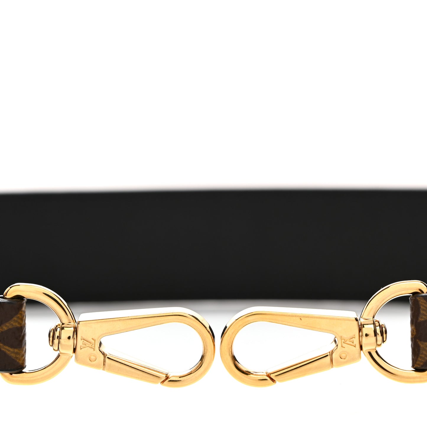 Monogram Bandouliere Shoulder Strap Black