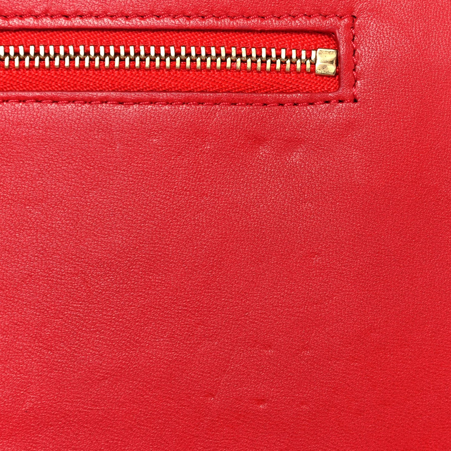 Patent Calf Spiked Cris iPad Case Red