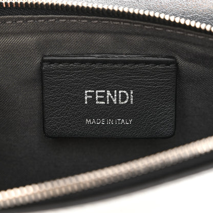 Fendi Vitello Catalan Mirror F is Fendi Medium Envelope Wallet on Chain Argento 6 of 13