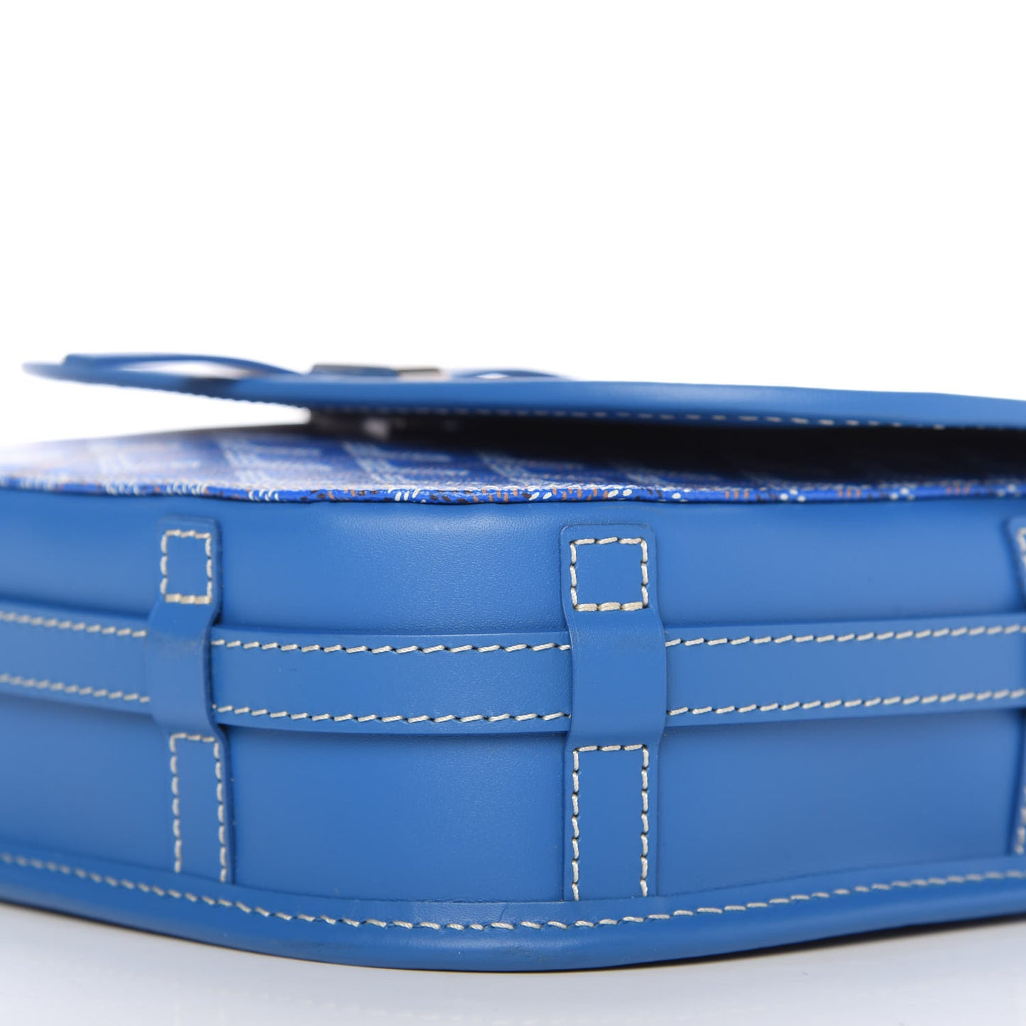 Goyardine Belvedere II PM Messenger Bag Sky Blue