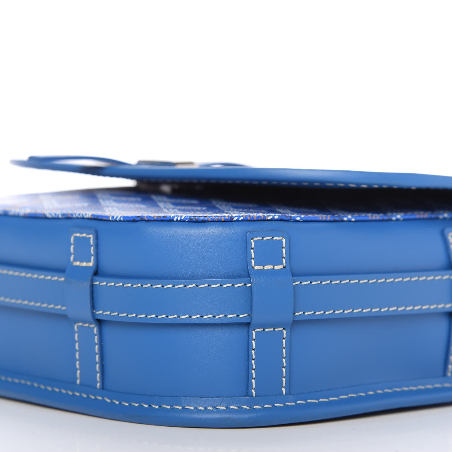 Goyard Goyardine Belvedere II PM Messenger Bag Sky Blue 7 of 9