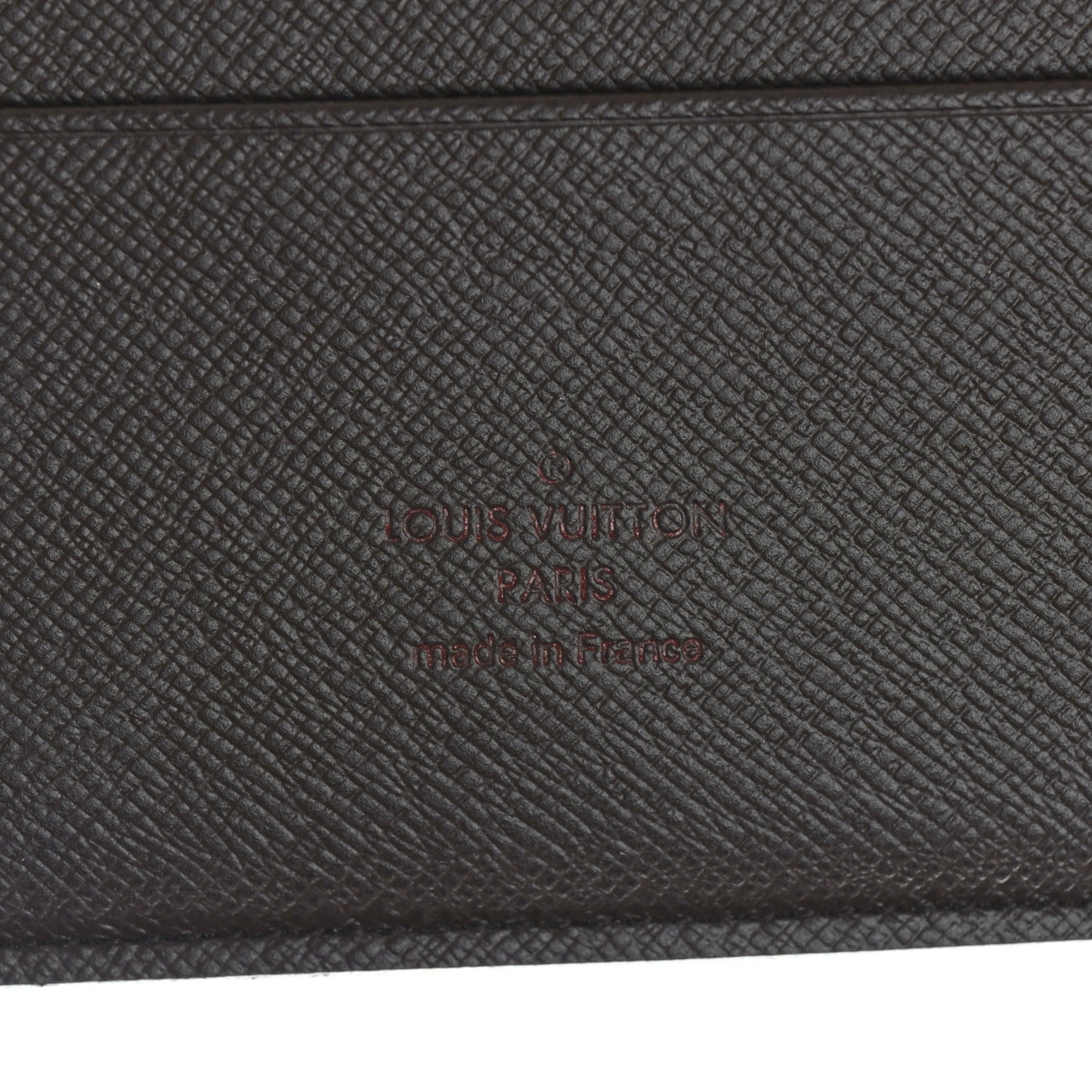 Damier Ebene Large Ring Agenda Cover