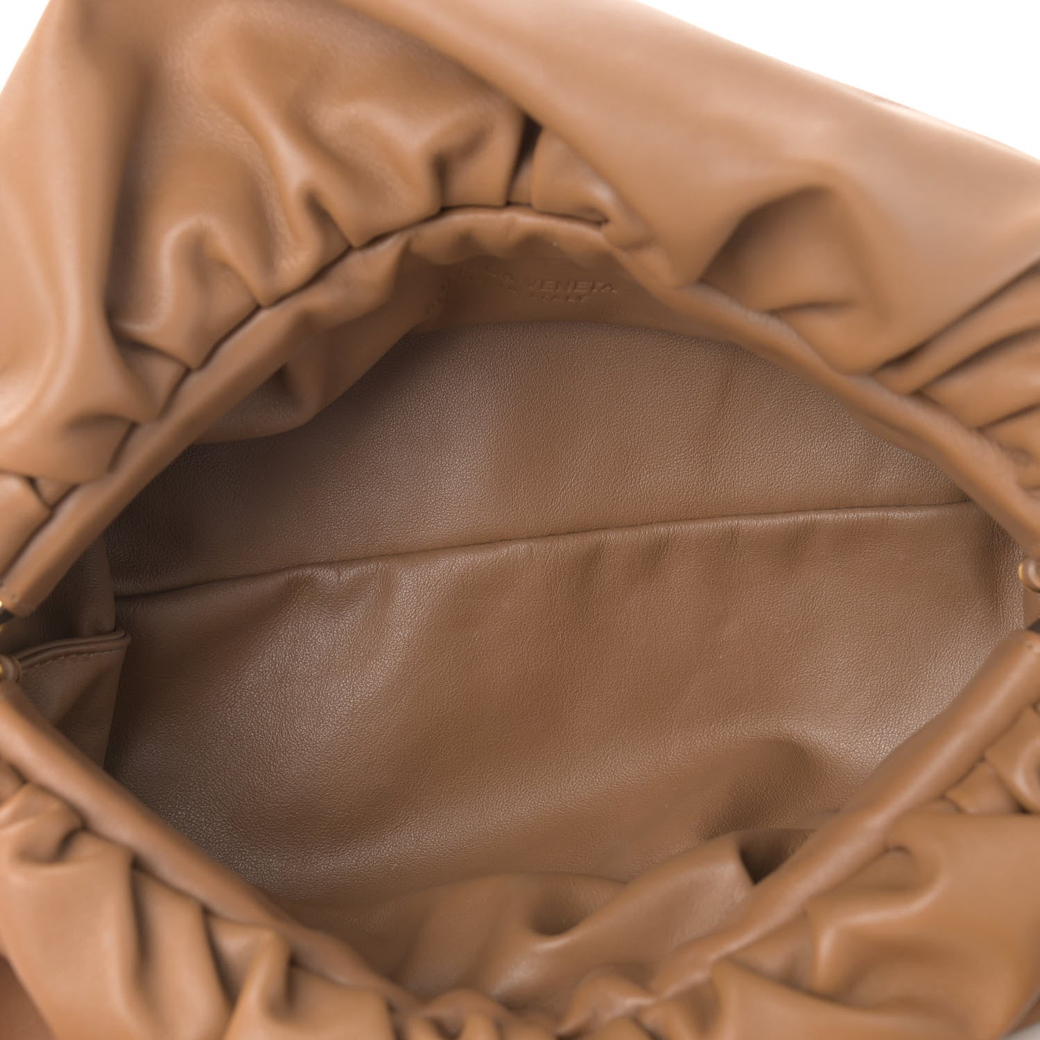 Bottega Veneta Calfskin The Pouch Chain Teak 5 of 9