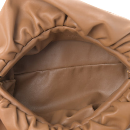 Bottega Veneta Calfskin The Pouch Chain Teak 5 of 9