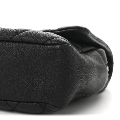 Chanel Caviar Quilted Jumbo Easy Flap Black 10 of 10