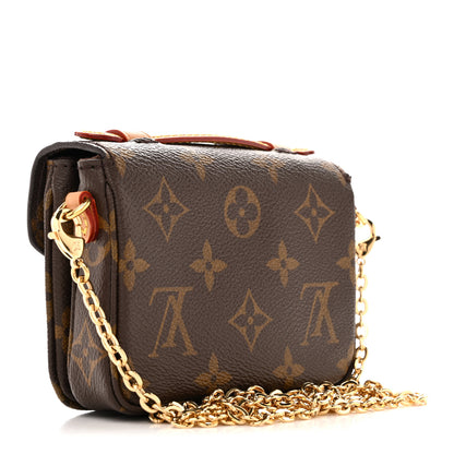 Louis Vuitton Monogram Micro Metis 3 of 9