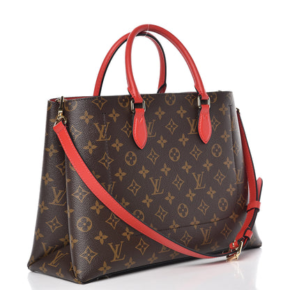 Louis Vuitton Monogram Flower Tote Coquelicot 4 of 15