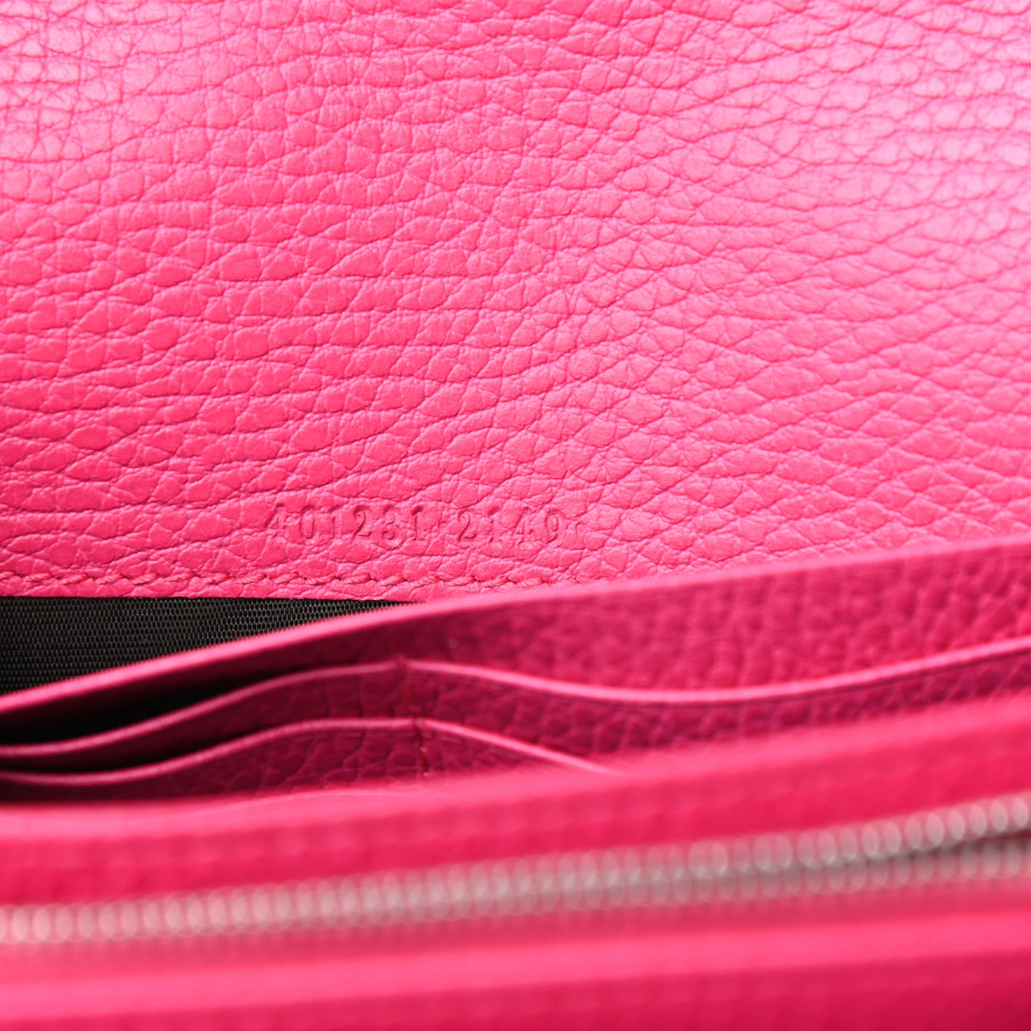 Gucci Dollar Calfskin Crystal Mini Dionysus Chain Wallet Box Pink 7 of 9