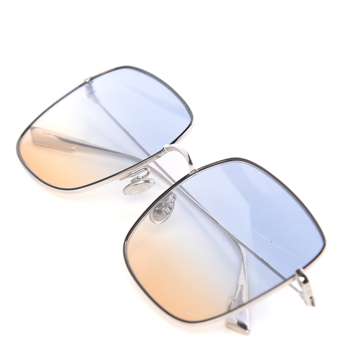 Metal Stellaire 1 Sunglasses Silver Blue Yellow