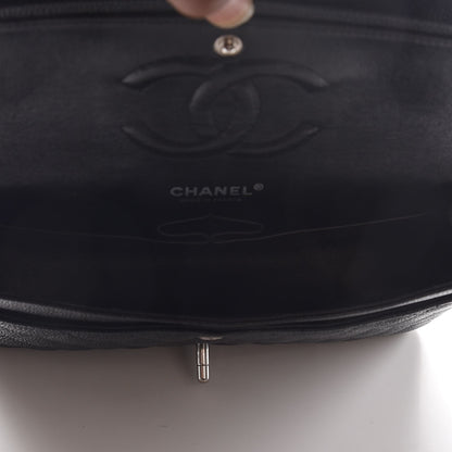 Chanel Caviar Quilted Medium Double Flap Black 6 of 9