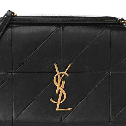 Saint Laurent Lambskin Patchwork Monogram Medium Jamie Black 7 of 14