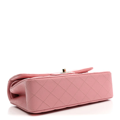 Chanel Caviar Quilted Small Double Flap Pink 4 of 11
