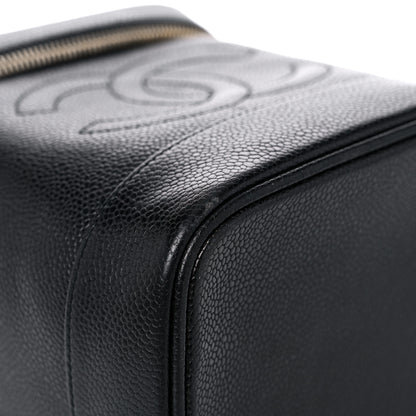 Chanel Caviar Vanity Cosmetic Case Black 8 of 18