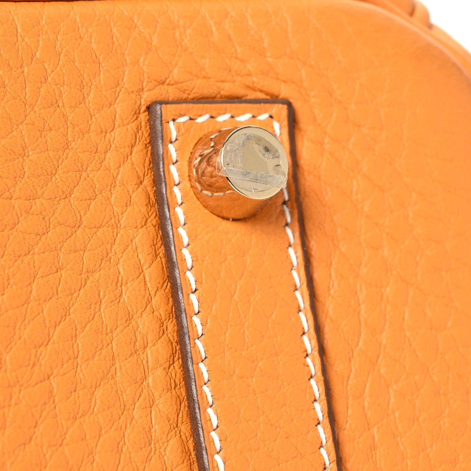 Hermes Taurillon Clemence Birkin 35 Moutarde 12 of 15