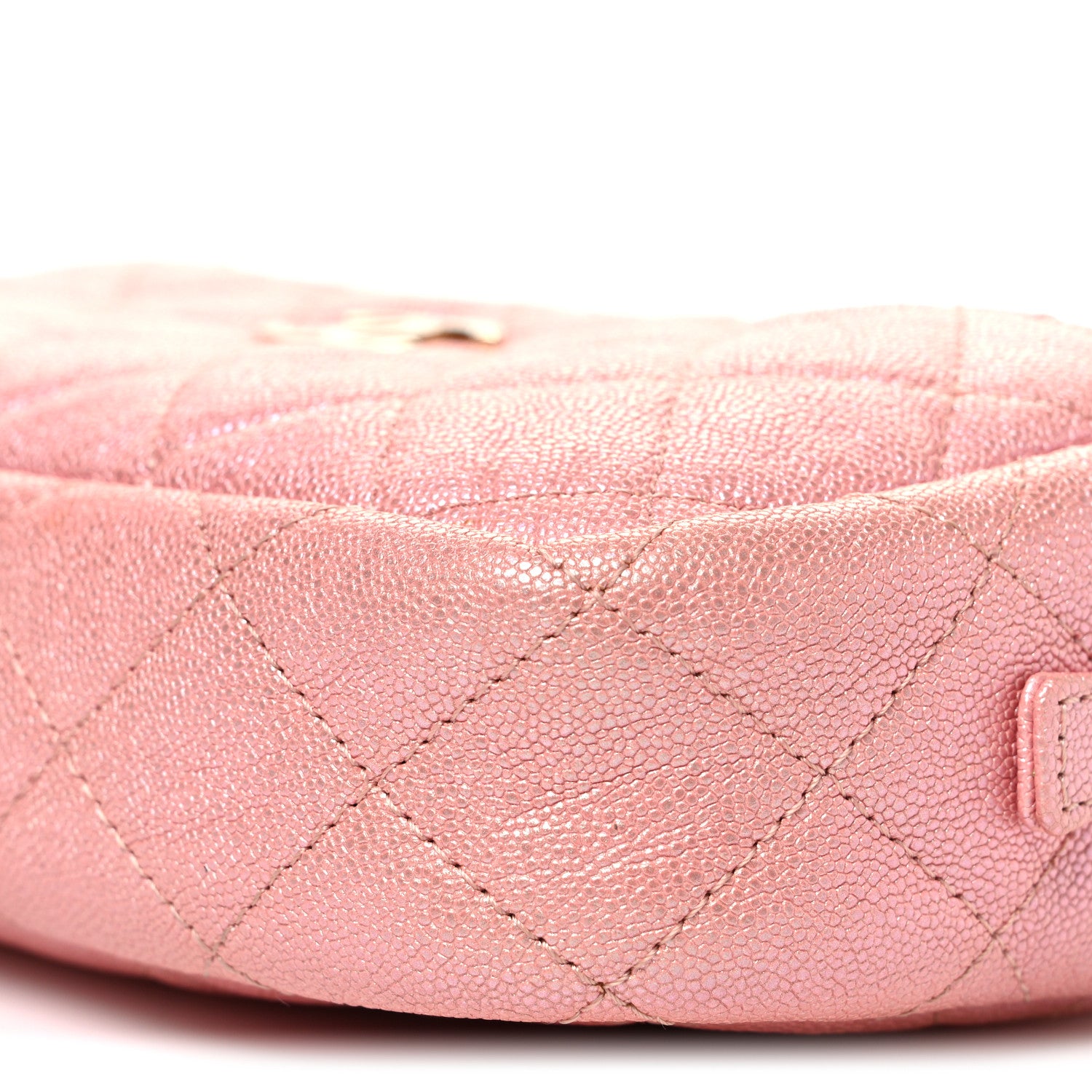 Chanel Iridescent Caviar Quilted Small Timeless Camera Case Pink 10 of 10