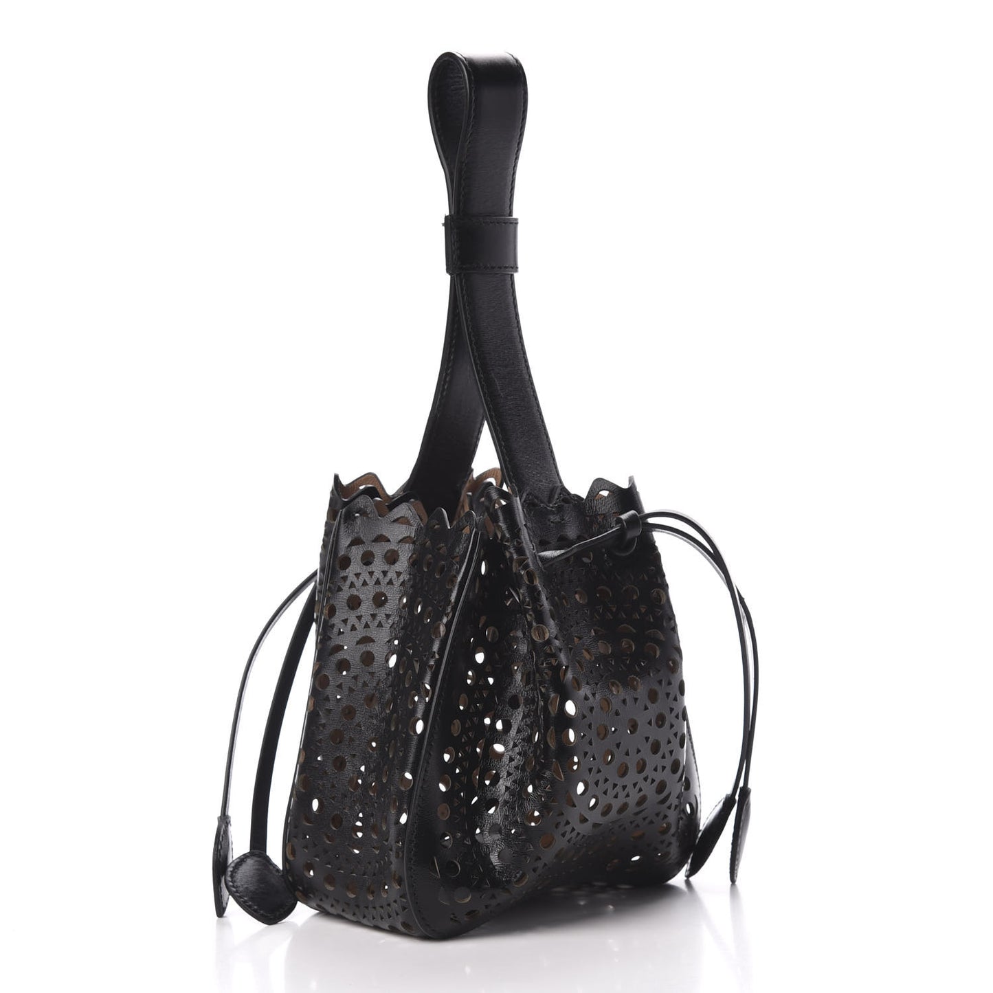 Lux Calfskin Vienne Rose-Marie 19 Bag Black