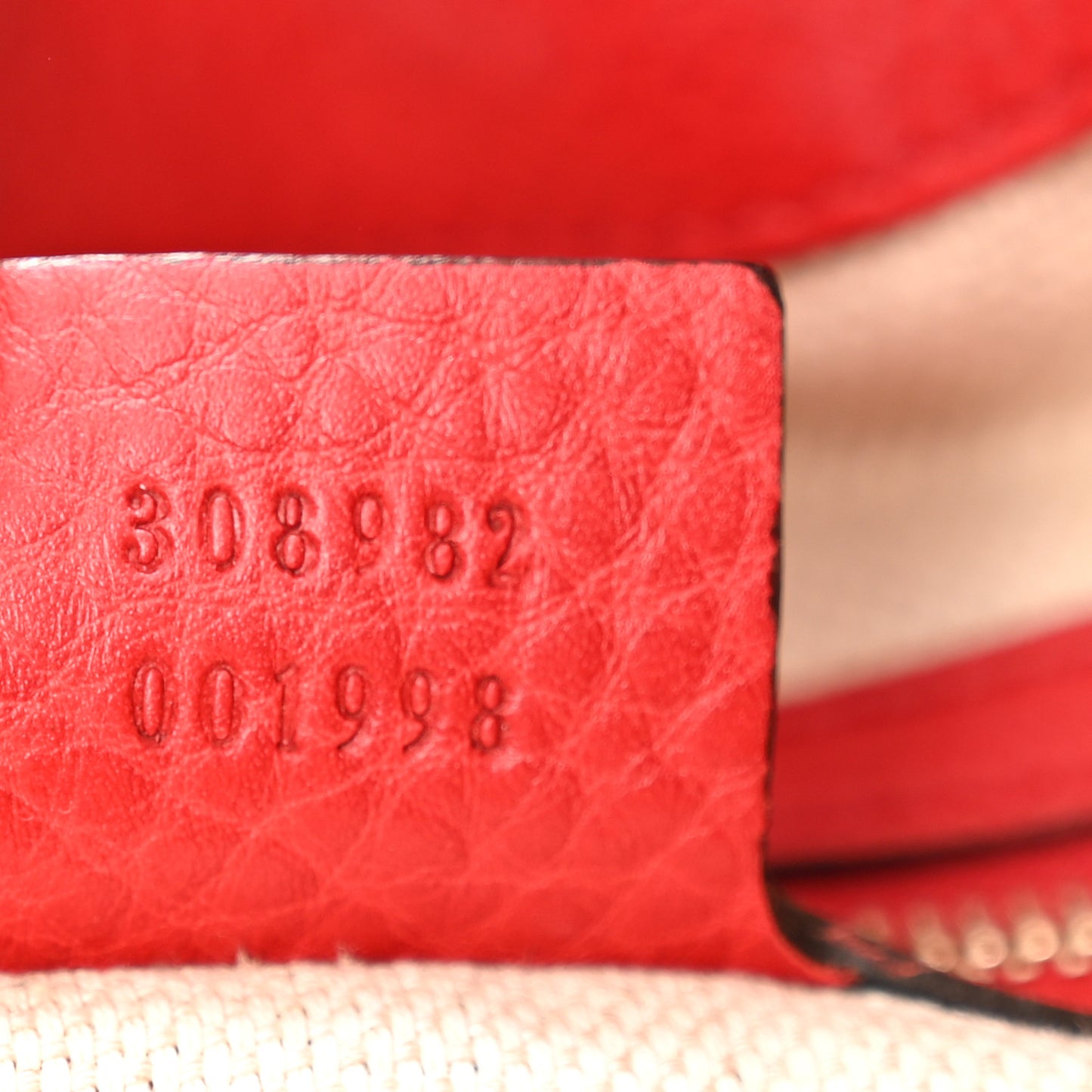 Cellarius Calfskin Medium Soho Chain Shoulder Bag Vibrant Red
