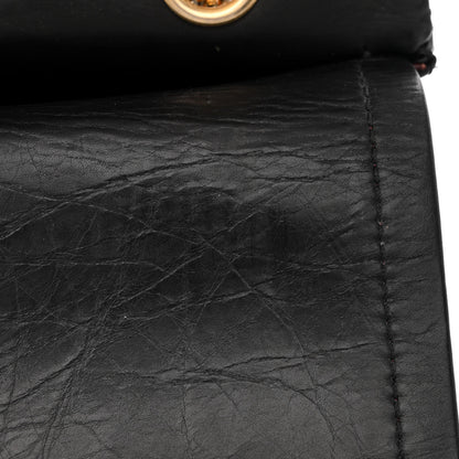 Chanel Aged Calfskin Quilted 50th Anniversary 2.55 Reissue 227 Flap Black 14 of 15