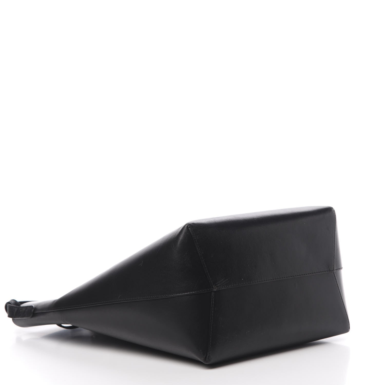 Mansur Gavriel Vegetable Tanned Calfskin Bucket Bag Black Ballerina 5 of 19