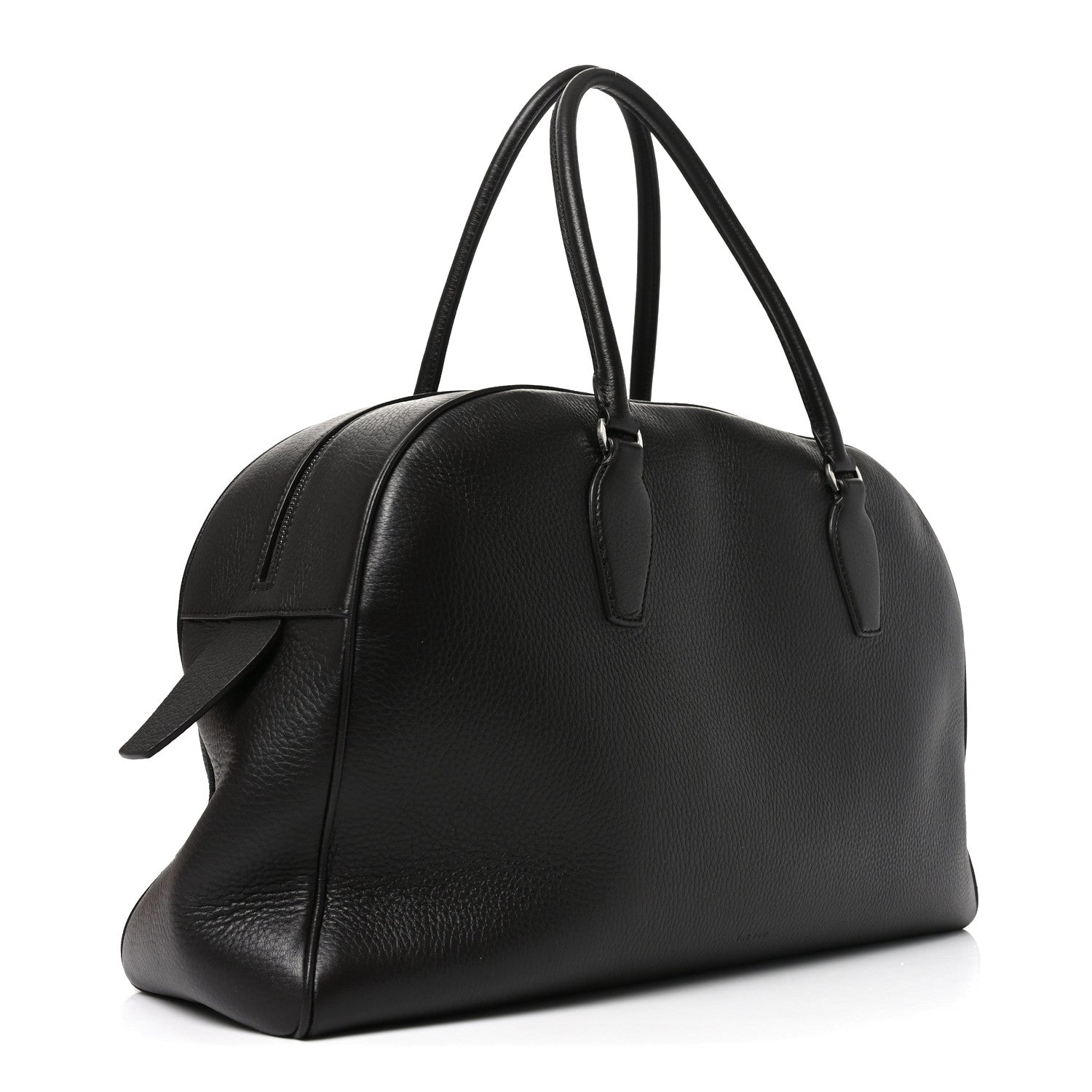 The Row Matte Grained Calfskin India 15.75 Wood Brown 3 of 9