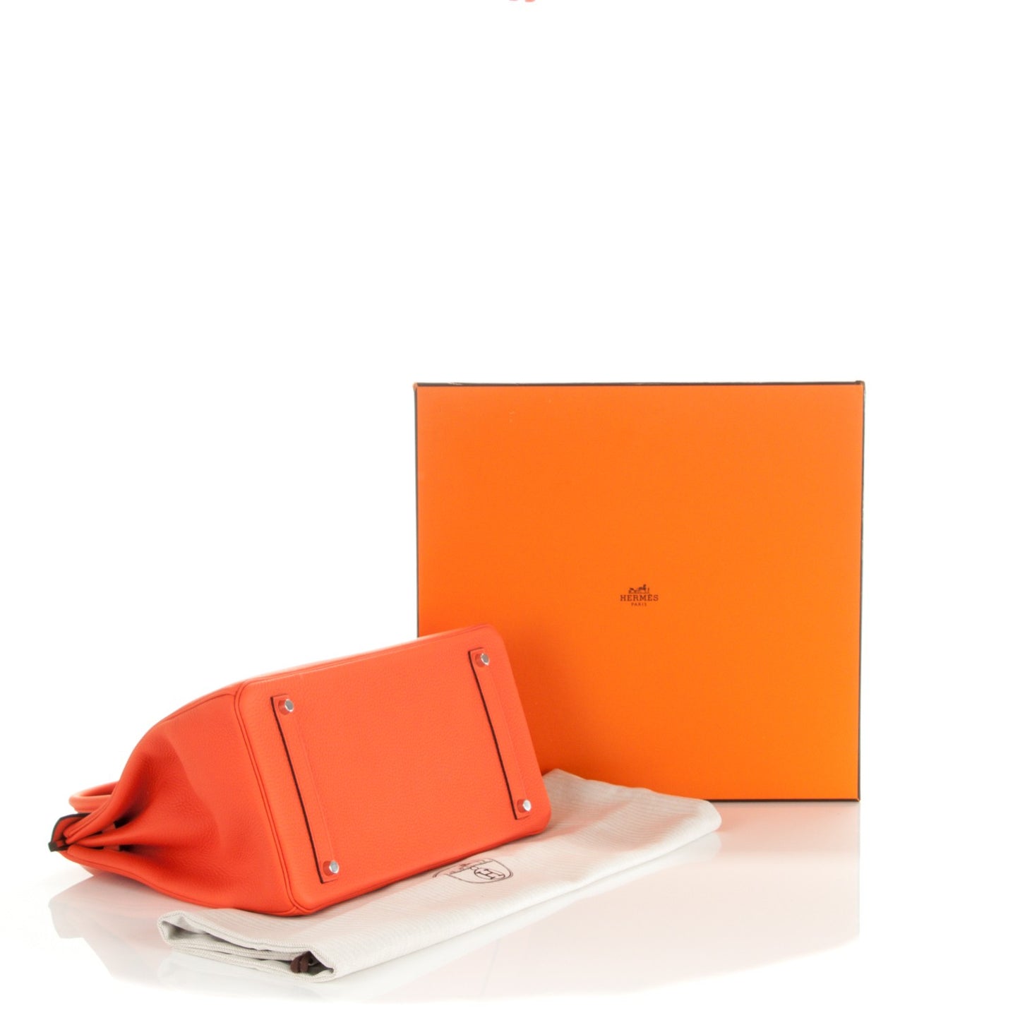 Togo Birkin 35 Orange Poppy