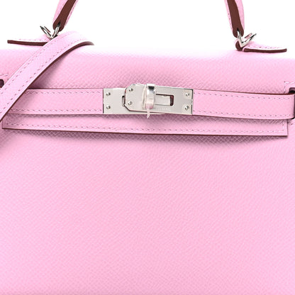 Hermes Epsom Mini Kelly Sellier 20 Mauve Sylvestre 7 of 10