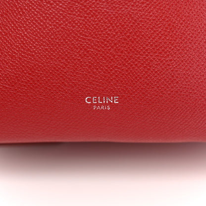 Celine Grained Calfskin Nano Belt Bag Coquelicot 7 of 17