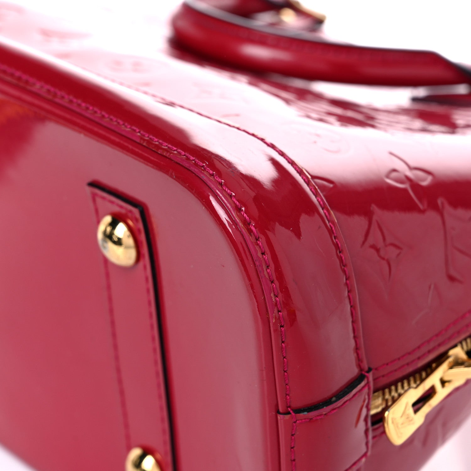 Louis Vuitton Vernis Alma PM Rose Indien 11 of 32