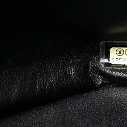 Chanel Caviar Quilted Jumbo Single Flap Black 7 of 10