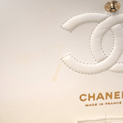 Chanel Caviar Quilted Small Double Flap White 15 of 17