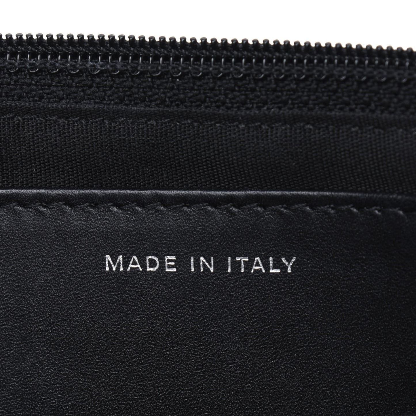 Caviar Half Moon Wallet On Chain WOC Black