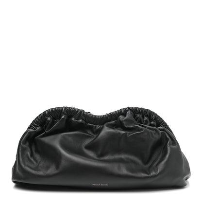 Mansur Gavriel Lambskin Cloud Clutch Black Flamma 1 of 6