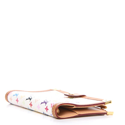 Louis Vuitton Monogram Multicolor Small Ring Agenda Cover White 3 of 8