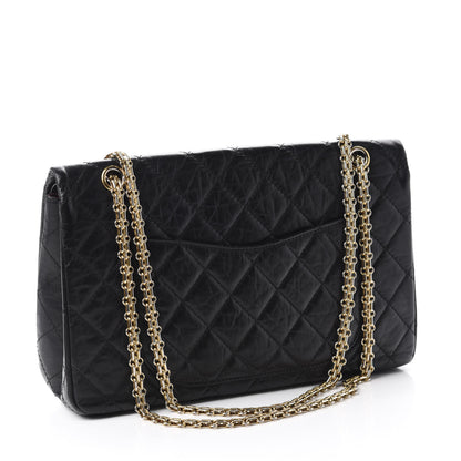 Chanel Aged Calfskin Quilted 2.55 Reissue 227 Flap Black 3 of 11