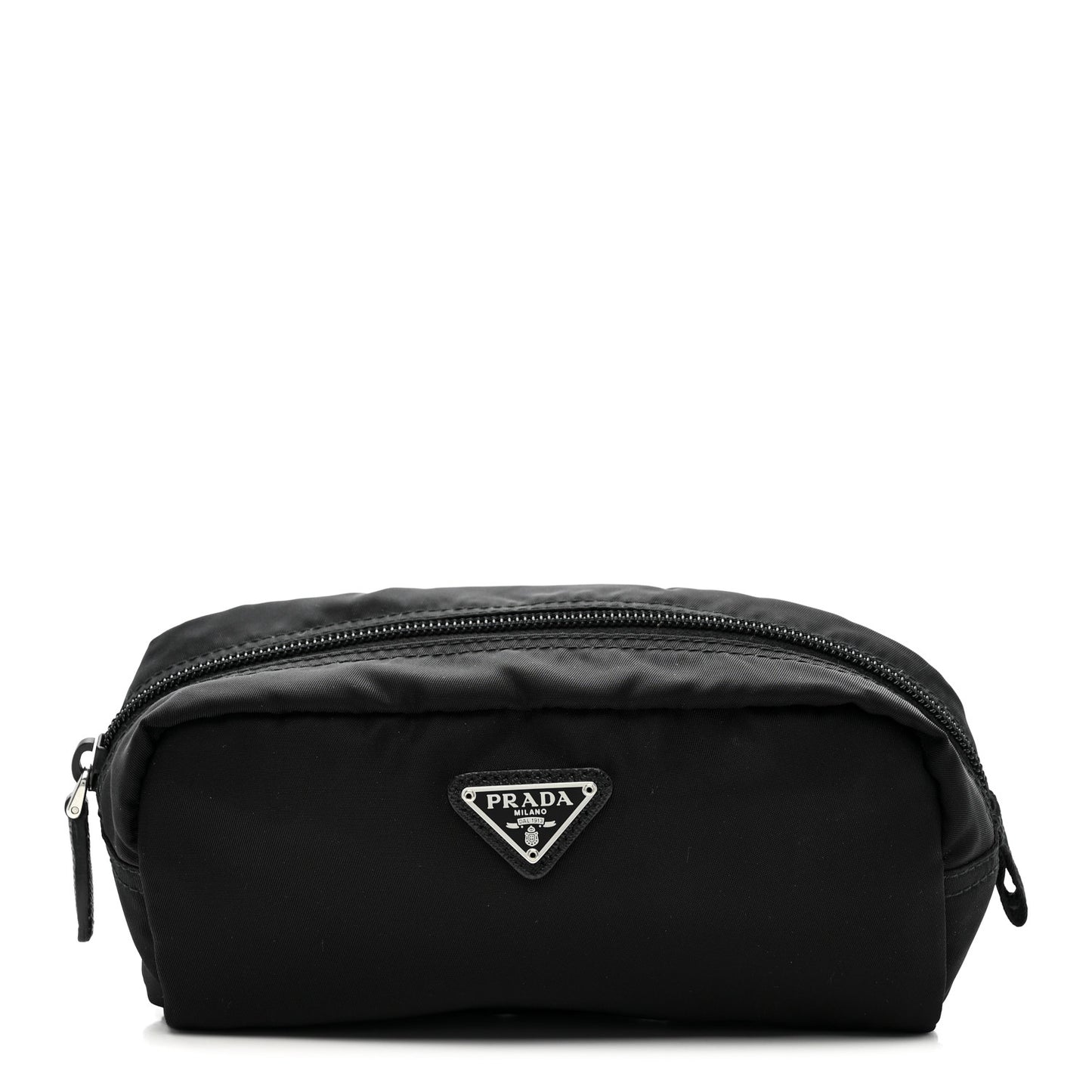 Nylon Vela Cosmetic Pouch Black