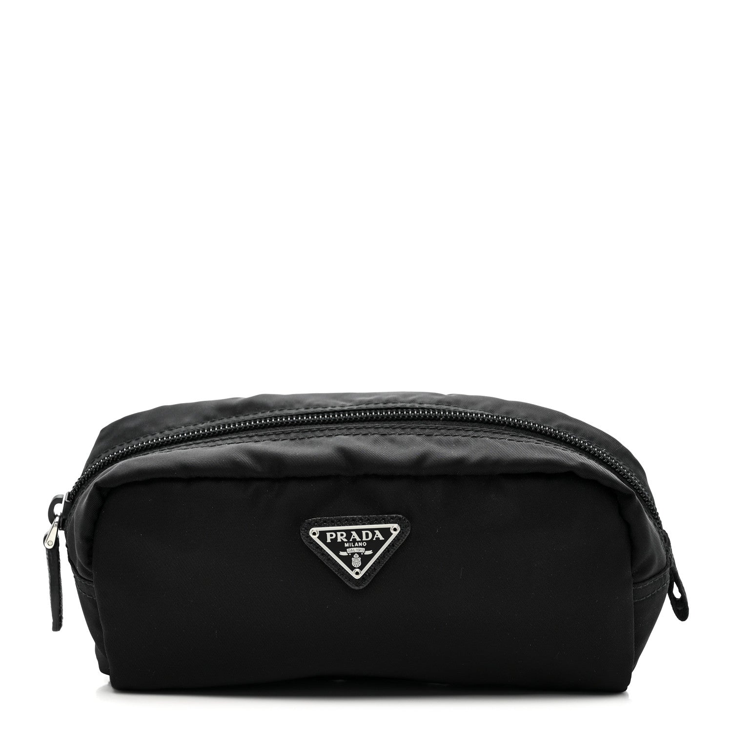 Prada Nylon Vela Cosmetic Pouch Black 1 of 7