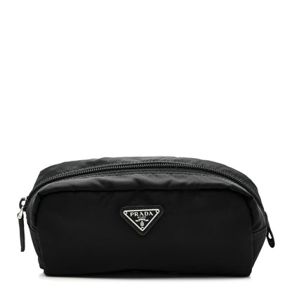 Prada Nylon Vela Cosmetic Pouch Black 1 of 7