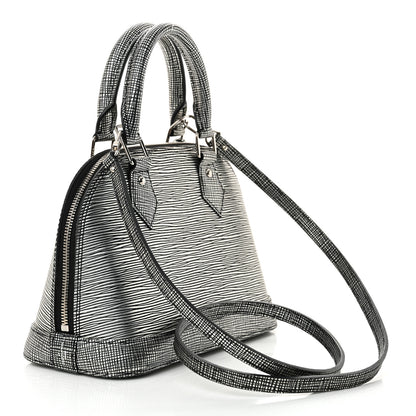 Louis Vuitton Epi Alma BB Platine 3 of 11
