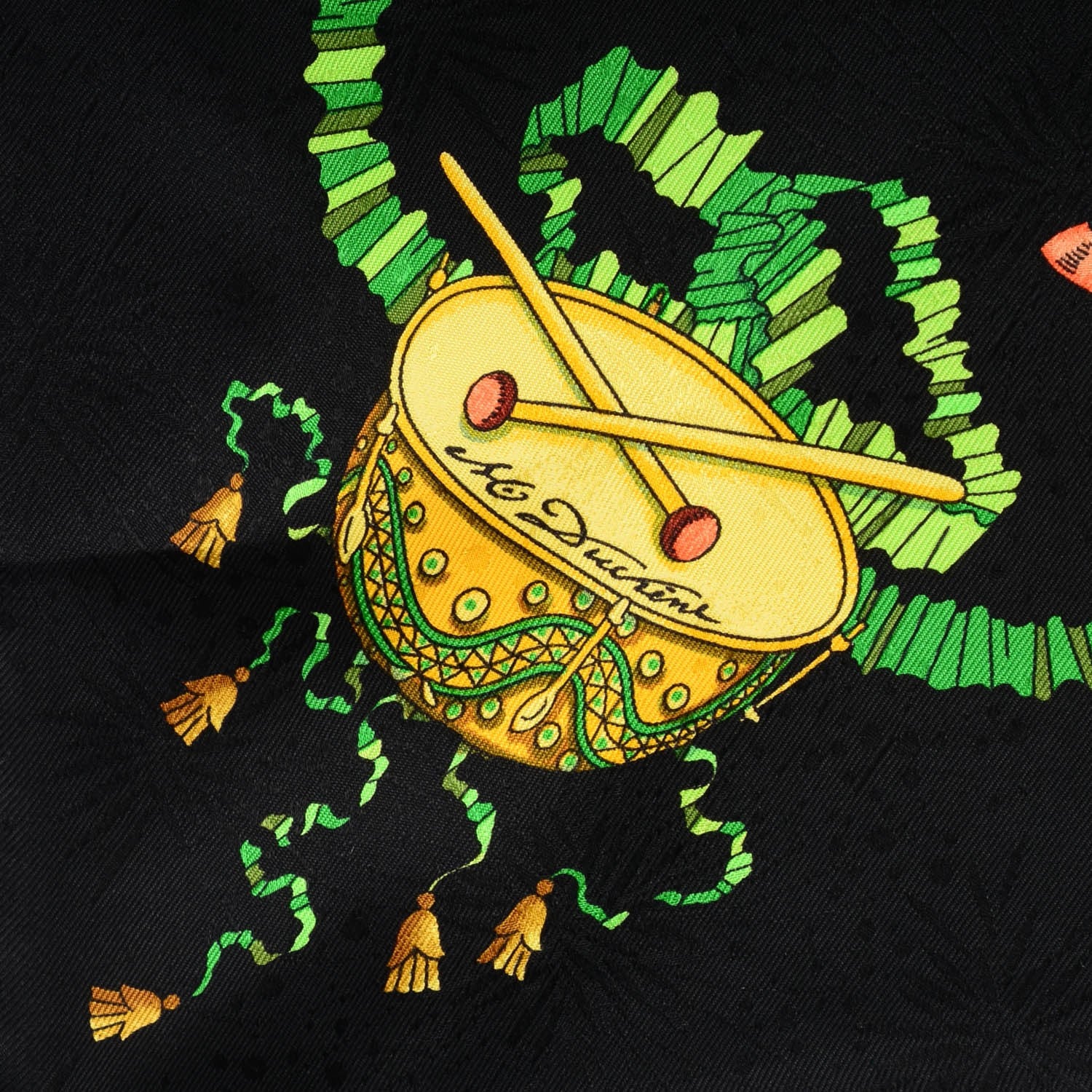 Hermes Silk Jacquard Les Fetes Du Roi Soleil Scarf 90 4 of 6