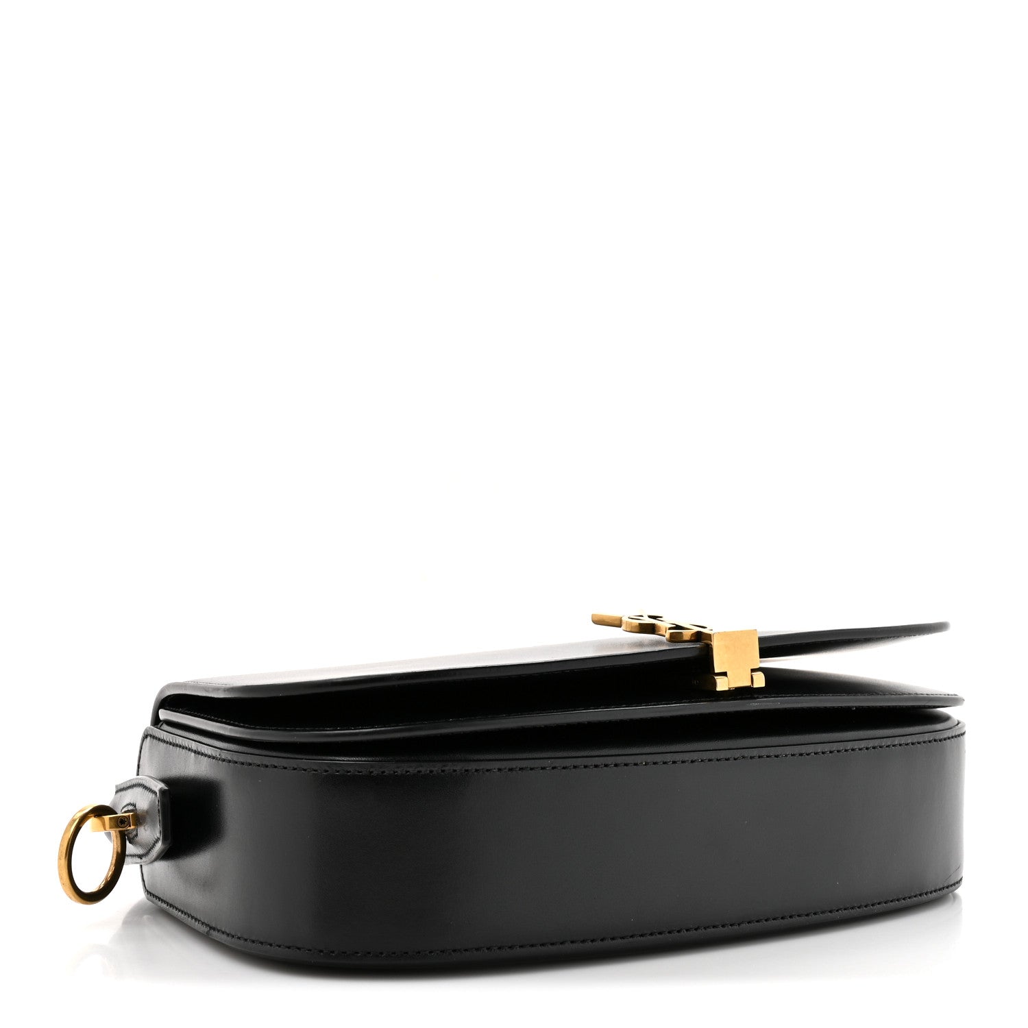 Saint Laurent Box Calfskin Voltaire Top Handle Crossbody Bag Black 4 of 15