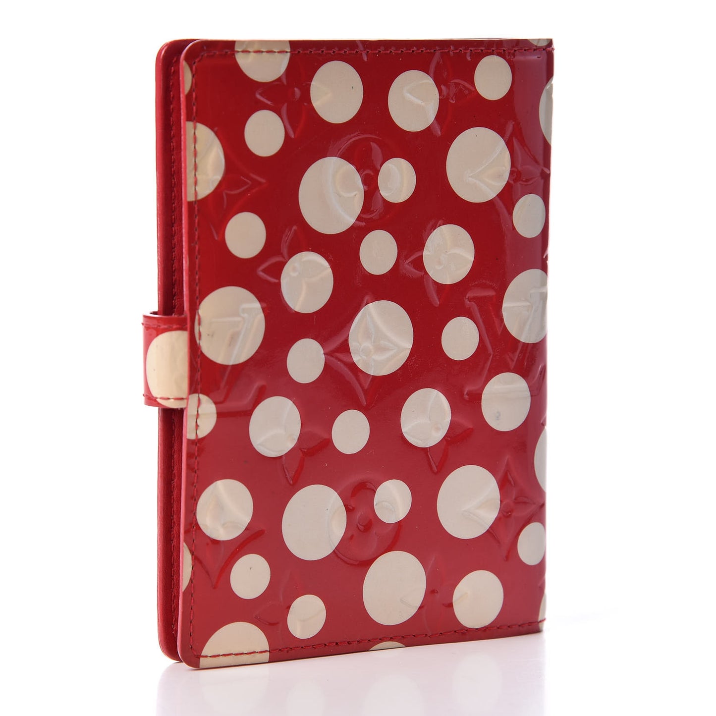 Vernis Kusama Infinity Dots Small Ring Cover Agenda Red