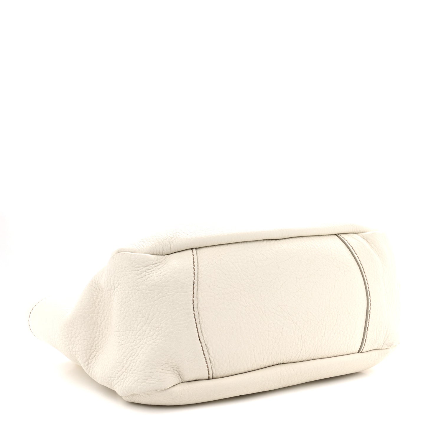 Cervo Pleats Small Shoulder Bag Talco