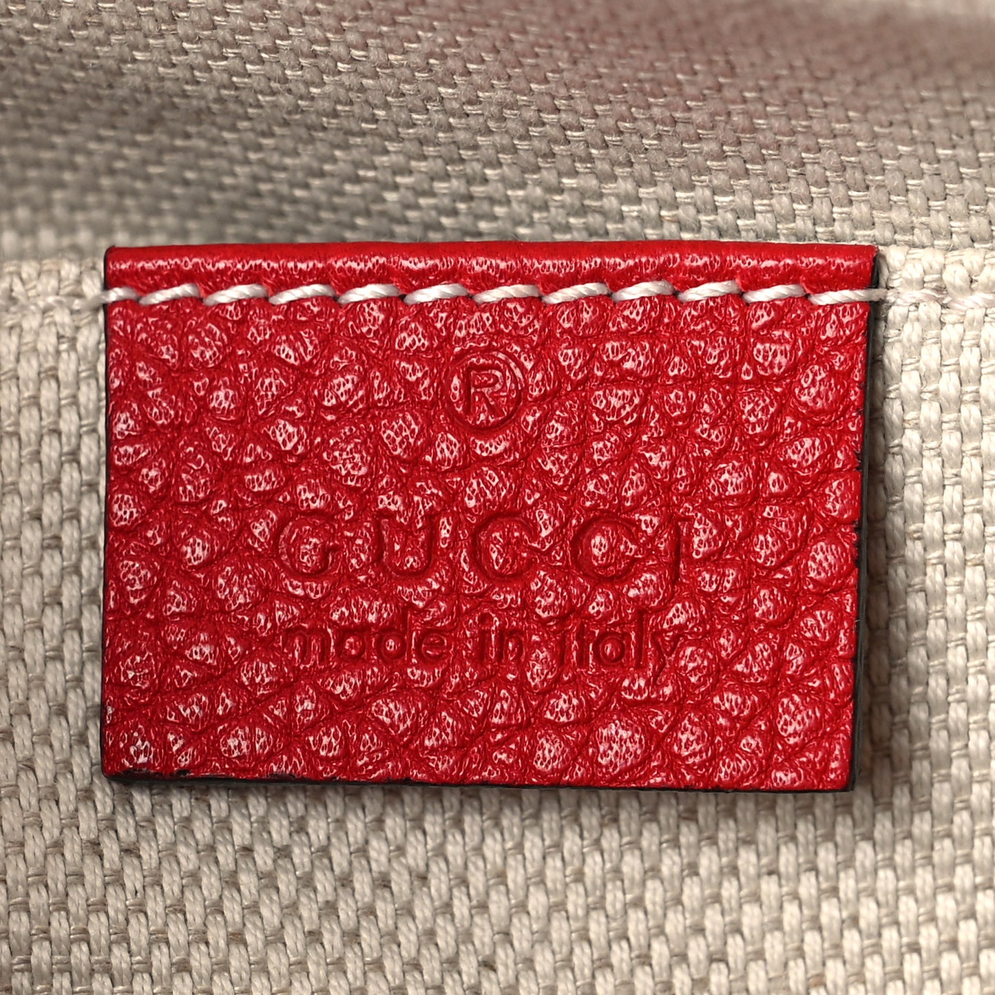 Pebbled Calfskin Small Soho Disco Bag Tabasco Red