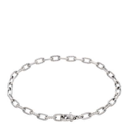David Yurman Sterling Silver 3mm Madison Chain Bracelet 2 of 4