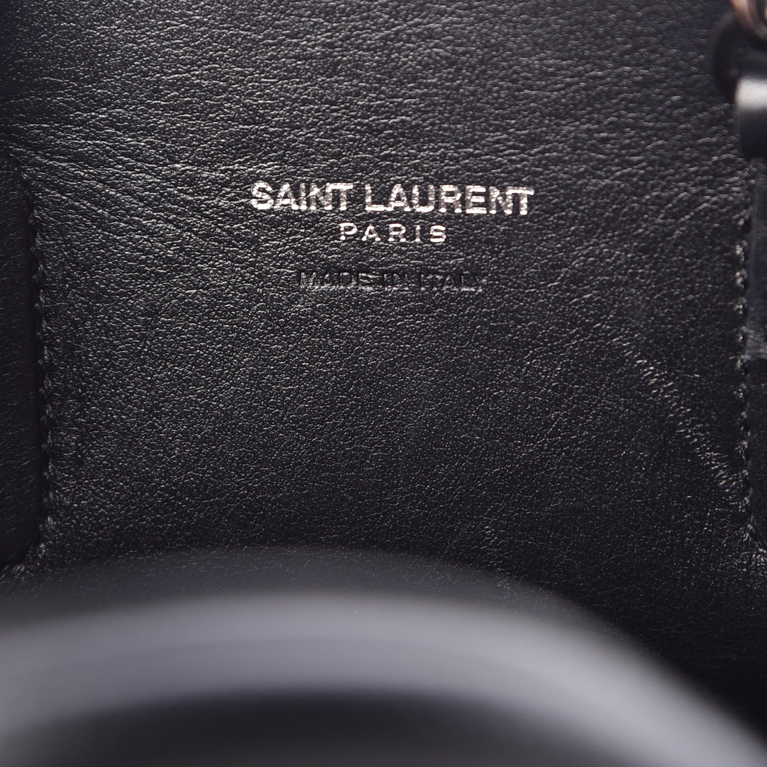 Saint Laurent Grained Calfskin Nano Sac De Jour Black 8 of 15