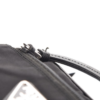 Prada Tessuto Nylon Saffiano Belt Bag Black 11 of 12