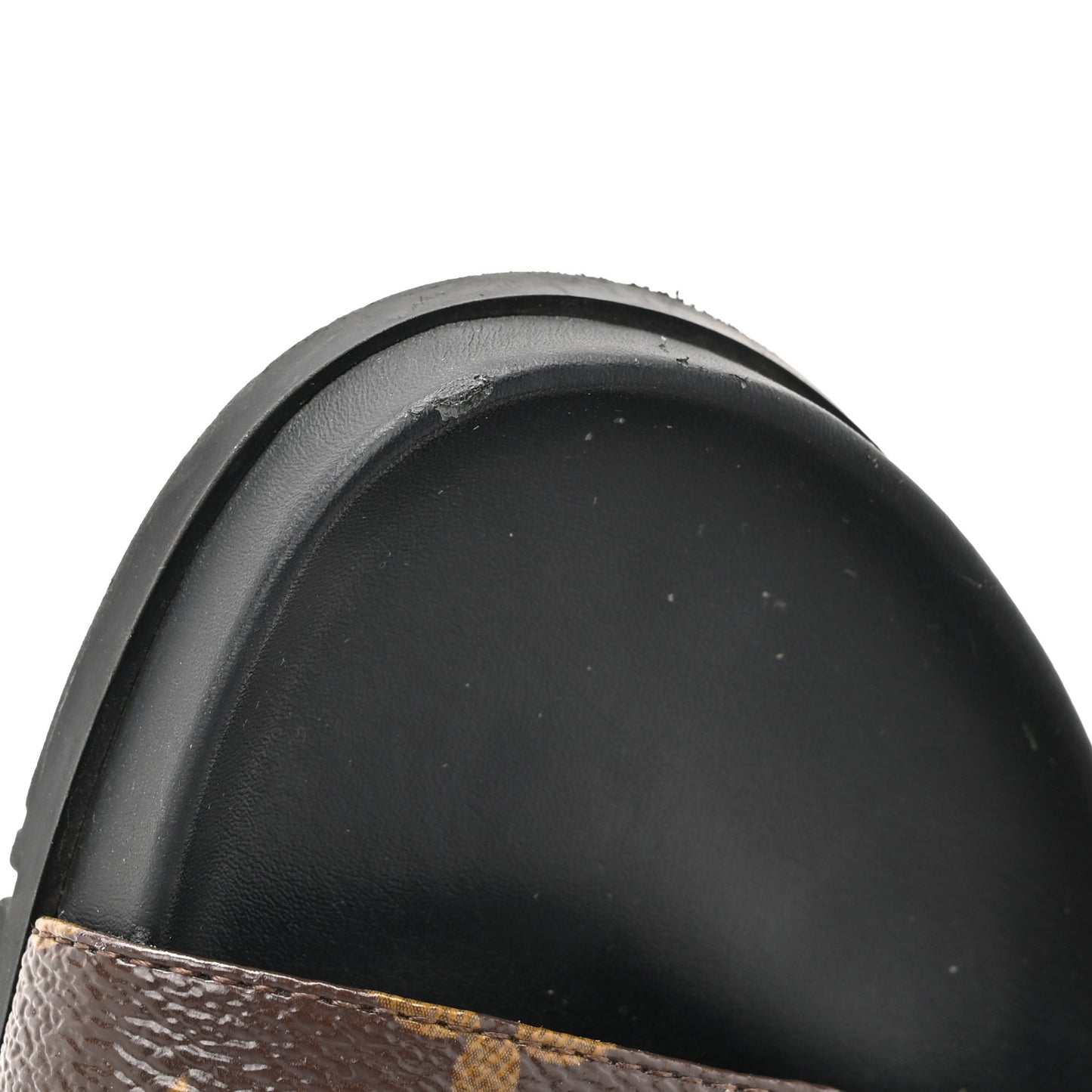 Monogram Bom Dia Mule Sandals 38 Black